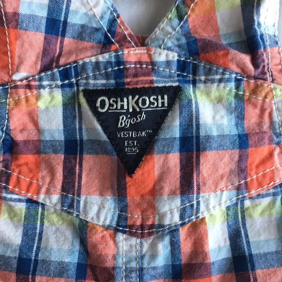 OshKosh Overalls Shorts Size 6 Months baby boys - Picture 7 of 8